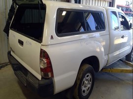 2010 TOYOTA TACOMA, WHITE, EXTD CAB, 2.7L, AT, 2WD, Z2599